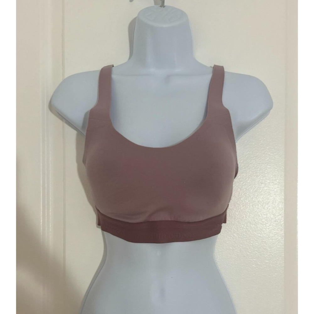 LULULEMON SPORTS BRA PURPLE-MAUVE SIZE 32B